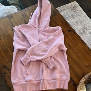 Pretty pink Cozy Fleece TNA Zip up